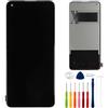 E-YIIVIIL Display TFT di ricambio compatibile con Realme GT 2 Pro, RMX3301, RMX3300 [no supporto impronta digitale] Display LCD da 6,7 con strumenti (senza cornice)