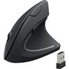 Ouitble Mouse Ergonomico 2,4 G di Mouse Wireless Ricaricabile 800/1200 /1600 Dpi con Ricevitore USB 6 Pulsanti per PC Desktop per Laptop Mac
