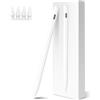varkda Penna per iPad (2018-2025)-Alta precisione, ricarica rapida 2X, 3 indicatori LED, rifiuto del palmo, magnetica, matita stilo per iPad A16 11/10/9/8/7/6, Air 3/4/5/M2/M3, Pro 12.9/M4/11/13, Mini 5/6/7