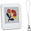 Waveshare 1.54inch Passive NFC-Powered E-Paper (G), Red/Yellow/Black/White 4-Color Displaying, No Battery, Wireless Powering & Data Transfer, Silver Metal Border