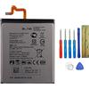 Swark Batteria BL-T49 compatibile con LG K510 K51S LM-K410BMW LM-K510BMW LM-K510HM