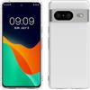 kwmobile Cover Compatibile con Google Pixel 8 - Custodia Morbida in Silicone TPU - Crystal Case Custodia Flessibile - trasparente