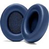 WC PadZ Studio Pro - Cuscinetti extra spessi per Beats Studio PRO realizzati da Wicked Cushions | Pelle PU migliorata, apertura per le orecchie più grande, schiuma migliorata | Navy