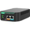 LINOVISION Iniettore Industriale Poe++, 95W, 10G BT, IEEE802.3af/at/BT, Ingresso AC 100-240V