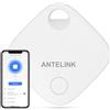 ANTELINK Smart Tracker Tag, Tracker Intelligente Compatibile con iOS, per Chiavi, Bagagli, Valigie, Batteria Sostituibile, 1Pz