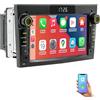 Autonano Auto Stereo Compatibile con Opel Vauxhall Corsa, Astra, Vectra, Zafira, Antara Android 2G+64G, CarPlay e Android Auto Wireless, Display LCD da 7 pollici, GPS, RDS, WiFi, Bluetooth,
