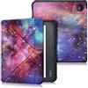 DINGGUAGUA Custodia per Tolino Vision Color 2024/Kobo Libra Color 2024/Kobo Libra 2 2021/Tolino Vision 6 2021 7 Pollice eReader,Cover in Morbido TPU con Funzione Supporto,Galaxy