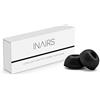INAIRS 3 Paia Cuffie INAIRS Compatibili con AirPods Pro 1st & 2nd Gen (S/M/L) - Tappi per gli auricolari in gommapiuma: Più comfort dei tappi in silicone per auricolari - Tappi per cuffie antirumore isolanti