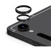 GIOPUEY [Protezione Completa Pellicola Fotocamera Compatibile con Samsung Galaxy Tab S9, [2 Pezzi] Metallo + Vetro Temperato, Protezione Fotocamera - Black