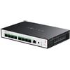 XikeStor 8-Port 10G SFP+ L3-Managed Switch, supporta moduli 1/2.5/10G, 160 Gbps di larghezza di banda, aggregazione di collegamenti, VLAN/DHCP/QoS, raffreddamento intelligente del ventilatore, incl