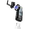 TiMOVO Adattatore Magnetico da Lightning a USB C, Ricarica Rapida e Trasferimento Dati, Adattatore USB-C Maschio a Lightning Femmina ad Angolo Retto di 90 Gradii per iPhone 16, iPad, Laptop, Grigio