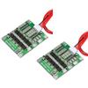 TECNOIOT 2pcs 4S 30A 14.8V Li-ion Lithium Battery PCB BMS 18650 Charger Protection Board