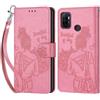 KENHONER Custodia per Oppo A53/A53s Cover, Rosa