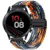 GIOPUEY Cinturini Magnetica Compatibile con Honor Magic Watch 2 PRO 46mm, Cinturino in Morbido Nylon Intrecciato [Unisex] [Traspirante] - Colourful
