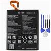 ELLENNE BATTERIA COMPATIBILE CON LG BL-T36 K10 K11 2018 K30 BLT36 3000MAH CON KIT SMONTAGGIO INCLUSO