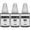 Supply Guy 3x Inchiostro compatibile con Canon GI-590 BK Nero per Pixma G1500 G1501 G1510 G1515 G2500 G2501 G2510 G3500 G3501 G3510 G3515 G4400 G4411 G4500 G4510 G4511