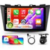 Hodozzy 【4+128G】Hodozzy Carplay Autoradio per Suzuki Swift 2011-2017 Suzuki Ertiga 2012-2017, 9 Pollici Schermo In-Cell Stereo Auto Bluetooth 5.0 con Android Auto/EQ/GPS/Wifi/RDS/USB/SWC/DSP