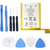 BORSCELLOR Touch5 - Batteria di ricambio compatibile con iPod Touch 5 di 5a generazione gen 616-0619, 1030 mAh, 3,7 V, 3,8 Wh con strumento di installazione