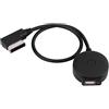 Yctze Auto AMI MDI Bluetooth audio presa AUX Cavo adattatore USB per A1 A3 per bluetooth tiguan cavo vw q5 ami bluetooth retrofit box a3 8l ami mmi 3 g adattatore mdi vw bluetooth vivavoce vw media