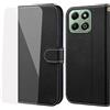 NP-Caser Cover per Honor 200 Smart - Flip Caso in PU Pelle Premium Portafoglio Custodia | Kickstand | Slot per Schede | Chiusura Magnetica] per Honor 200 Smart