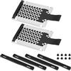 ECSiNG Set di 2 staffe per disco rigido SATA da 7 mm con guida in gomma SSD, compatibili con ThinkPad X220 X220i X220T X230 X230i X230T T430 T420 T420s T430s