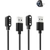 yystao (2 pezzi) Cavo per Blackview Smart Watch 1.43, Yystao Cavo di ricarica USB magnetico stabile compatibile con Blackview W40