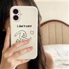 QIODAYI Compatibile con iPhone 7 Plus/iphone 8 Plus Custodia per Cellulare in Silicone con Disegno Divertente Dell'anatra con il Dito Medio