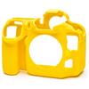 easyCover by Bilora silicone custodia per Nikon D500 Giallo/Nero