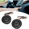Mtlavishness Tweeter Audio per Auto 2 Pezzi Altoparlanti Auto Tweeter Lettore Musicale Audio Universale con 800W Altoparlante per Impianto Stereo Sonoro Vettura Installazione Semp