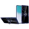 SORAKA Cover Trasparente per Samsung Galaxy S20 Plus con Supporto anello,Cover Acrilico trasparente Custodia Samsung Galaxy S20 Plus 5G con piastra metallica per Supporto Auto Smartphone Magnetico