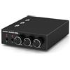 Douk Audio Mini Stereo Gaming DAC con ingresso microfono: amplificatore per cuffie, convertitore USB/ottico D/A, 32 bit/192 kHz audio ad alta risoluzione per PC, PS4, Xbox, Switch (Douk Audio Q2Pro)