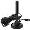 JZK Antenna TV ad alto guadagno Freeview, portatile per interni ed esterni, antenna TV HD per televisori DVB-T2, sintonizzatore TV USB, DTMB DVD-T TV Antenna Signal Booster