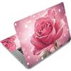 SUPERDANT Laptop Cover Adesivo Notebook Protettiva Decalcomania Protezione Copertura Adesiva per PC portatili Universale Adatto per 12 13 13.3 14 15 15.4 15.6 Rosa Brillante