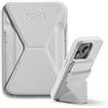 MOFT Portafoglio Magnetico Comptible con Magsafe per iPhone Serie 15/14/13/12, MOVAS Pelle Vegana Supporto Telefono con 2 Porta Carte, 3 Modalità di Visualizzazione, Magneti Forti (Grigio Nebbia)