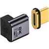 chenyang Connettore magnetico HDMI 2.1, HDMI maschio a femmina, angolo di 90 gradi verso il basso, 8K @ 60Hz 4K @ 120Hz 48Gbps ad alta velocità placcato oro adattatore di genere