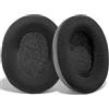 PESLNG Cuscinetti auricolari di ricambio in pelle PU professionale per HyperX Cloud II/Cloud 2 / Cloud 1, con memory foam di alta qualità (Gel rinfrescante - Nero)