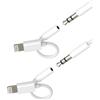 Aksenli Adattatore Lightning a 3,5 mm Jack(2pack)per iPhone 14 13 Pro Aux Cuffie Audio Cavo per Apple MFi Certified Auricolari Sdoppiatore Headphone Cavetto Adapter per iPad Cuffia Convertitore Auto Accessori