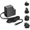 HKY 45W Caricatore USB C Caricabatterie per Surface Laptop 13 Familie Microsoft Surface Book 2 Book 3 Buch 2 Buch 3 Duo 2 Surface Go Profi cm X Pro 8, Surface Devices EP2-29823 con 4 Spine Adattatore