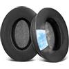 SOULWIT Cuscinetti Auricolari in gel di raffreddamento Ricambio per Sennheiser HD280/HD280-13/HD280-Pro/HD281/HMD280/HMD280 Pro/HMD280-13/HMD281, Padiglioni con Schiuma Antirumore