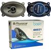 GK SOUND KIT SET PER PHONOCAR BASIC 66021 2 altoparlanti coassiali a 2 vie, 4 x 6 9,00 x 15,00 cm 90 x 150 mm, 30 watt rms 60 watt max, 4 ohm, 90 db neri, a coppia