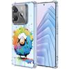 YUXING Trasparente Cover per Xiaomi Redmi Note 14 4G(164) - Custodia Protettiva Sottile in TPU Morbido Antiurto con Carino Motivo Disegno Cool (Sheep)
