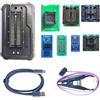 XGOIENZI T76 Programmer 6 adattatori For With Xgecu tl866ii plus t48 eprom ISP IC chip PIC/NAND Flash/EMMC programmer socket adapter
