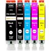 Amaprint 5 XL cartucce compatibili con Canon PGI 550 CLI 551 adatto per Pixma IP7250 IX6850 MG5450 MG5550 MG5650 MG5655 MG6450 MG6650 MX725 MX925