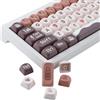 JakeTsai Moa Profile PBT Keycaps 60 percento, 136 tasti Personalizzati Sublimazione del colore layout ANSI Keycaps Set compatibile con Tastiera Meccanica Cherry MX Switch