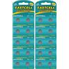 EASTCELL 20 X AG7 1,5 V privo di mercurio 42 mAh (2 Blister ercard a 10 Batterie) LR57 195 927 marca ware eastcell