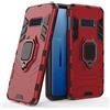 MaiJin LuluMain Compatibile con Galaxy S10e Cover, Custodia Armor Anello Cavalletto (Funziona con Il Supporto Magnetico per Auto) Case Paraurti per Samsung Galaxy S10e (Rosso)