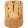 Jectse Mouse Wireless in bambù, Mouse Wireless Ergonomico Anti-radiazioni, Antistatico, a Basso Rumore, con OTG, per Lavoro, Studio, Tempo Libero