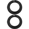 VGOL 2 Pezzi Da Adattatore Per Obiettivo M42 M42-AF Compatibile Con Sony ALPHA A Attacco Nero