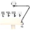 SMALLRIG Magic Arm da 22,4 con Super Clamp, supporto per telefono sopraelevato, supporto flessibile per videocamera da scrivania con vite da 1/4 e clip per cavo, carico massimo 2,2 libbre - 5625