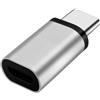 CABLEPELADO - Adattatore Micro USB Femmina a USB C Maschio | Convertitore USB C a Micro USB | Velocità di trasferimento dati fino a 480 Mbps | Trasferimento dati | Argento